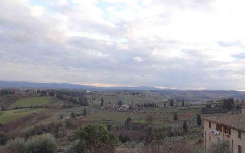 Vista do alto de San Gimignano