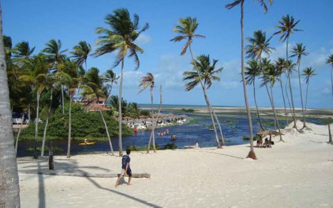 Praia da Barra do Punaú - Rio do Fogo-RN