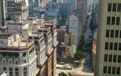 Farol Santander - Vista do Edifício Martinelli