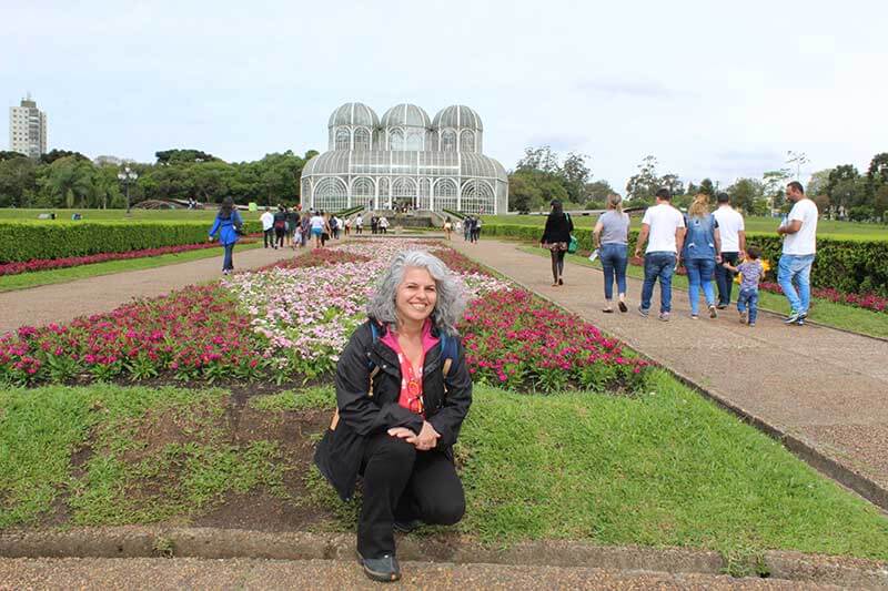 Eu - No Jardim Botânico - Lugares para ir em Curitiba
