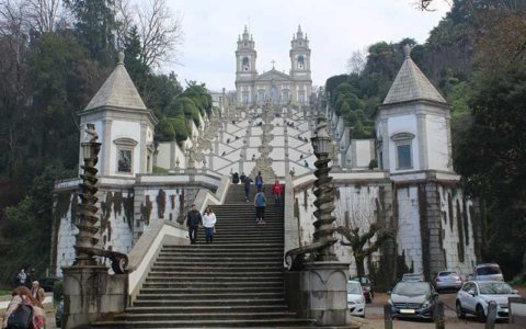 Santuário Bom Jesus do Monte - Braga em Portugal