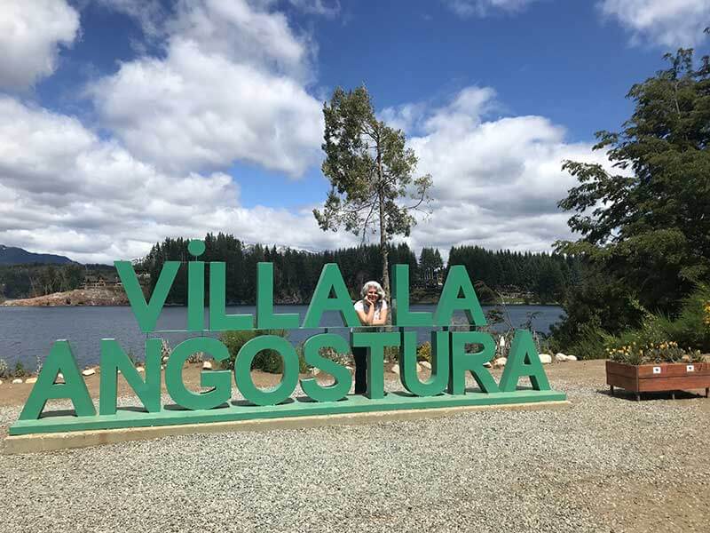 Letreiro Villa La Angostura - O que fazer em Bariloche