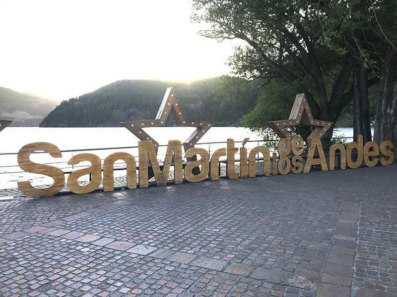 Letreiro San Martin de Los Andes