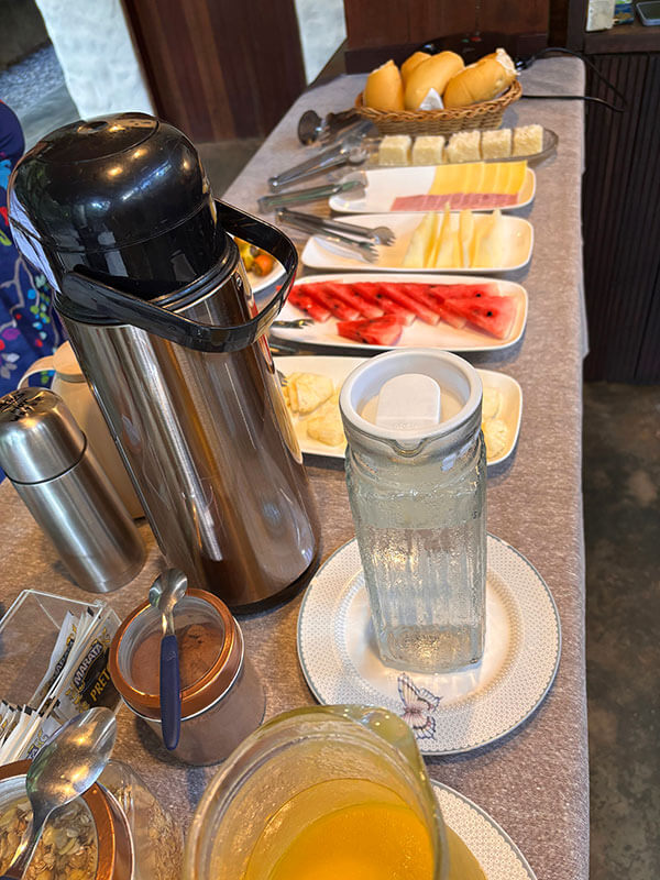 Café da manhã - Vila AMZ